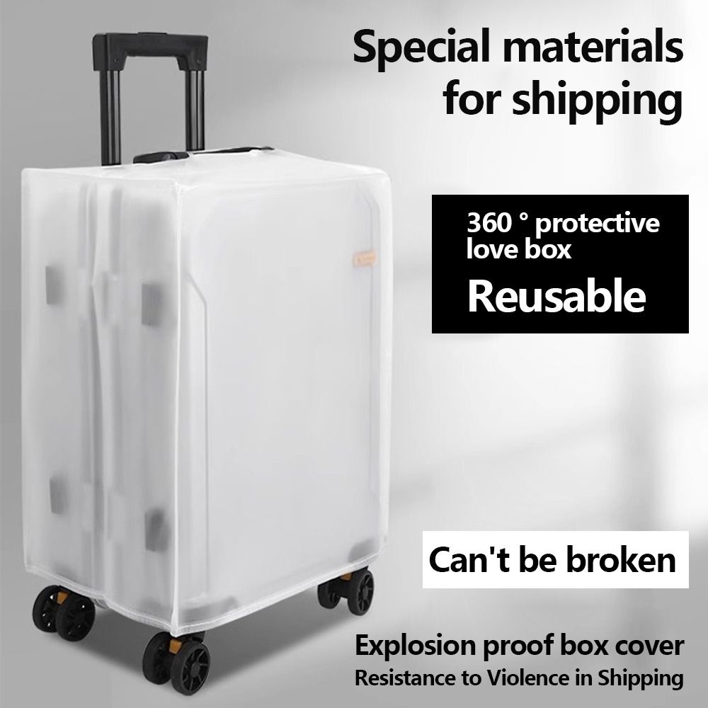 Waterproof Suitcase Cover Protector - New Durable High Quality Portable Frosted