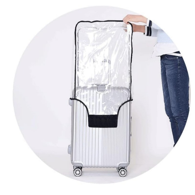 Waterproof Wheeled Suitcase Du - Luggage Protective Cover Transparent 评论和价格