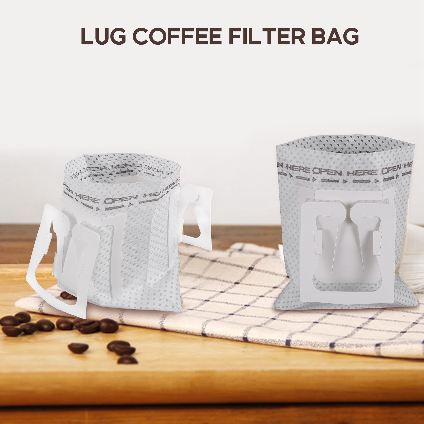 50Pcs / Pack Drip Coffee Filte - Travel Bags 评论和价格