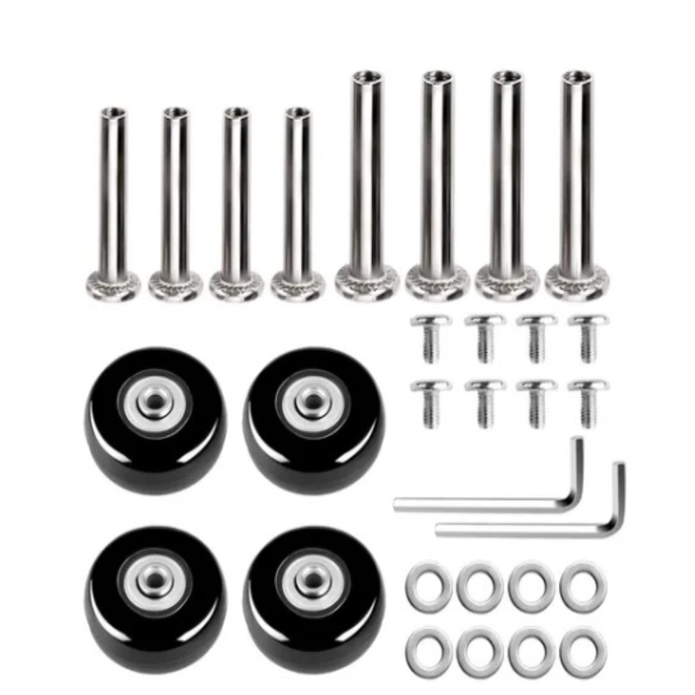 2/4pcs 57-59MM Sliding Replace - Silent Replacement Luggage Wheels 评论和价格