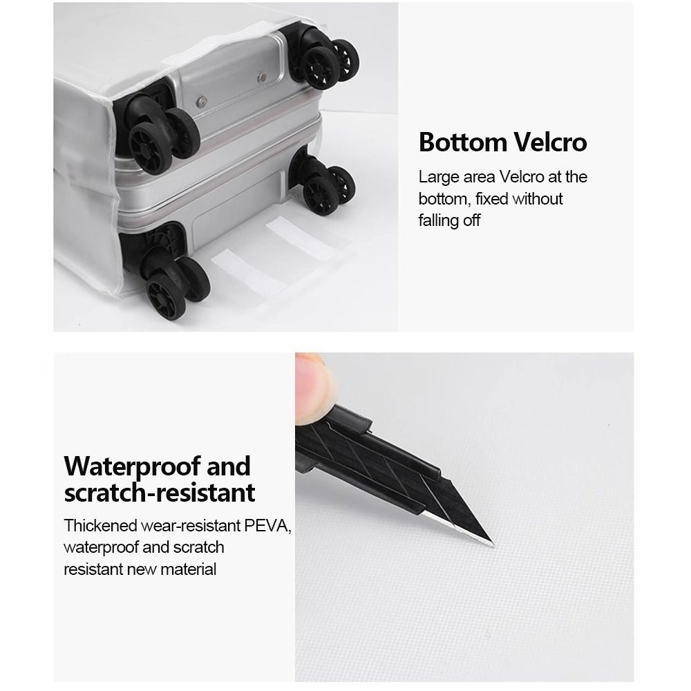 New Frosted Luggage Protector  - Waterproof Suitcase Cover Protector 评论和价格