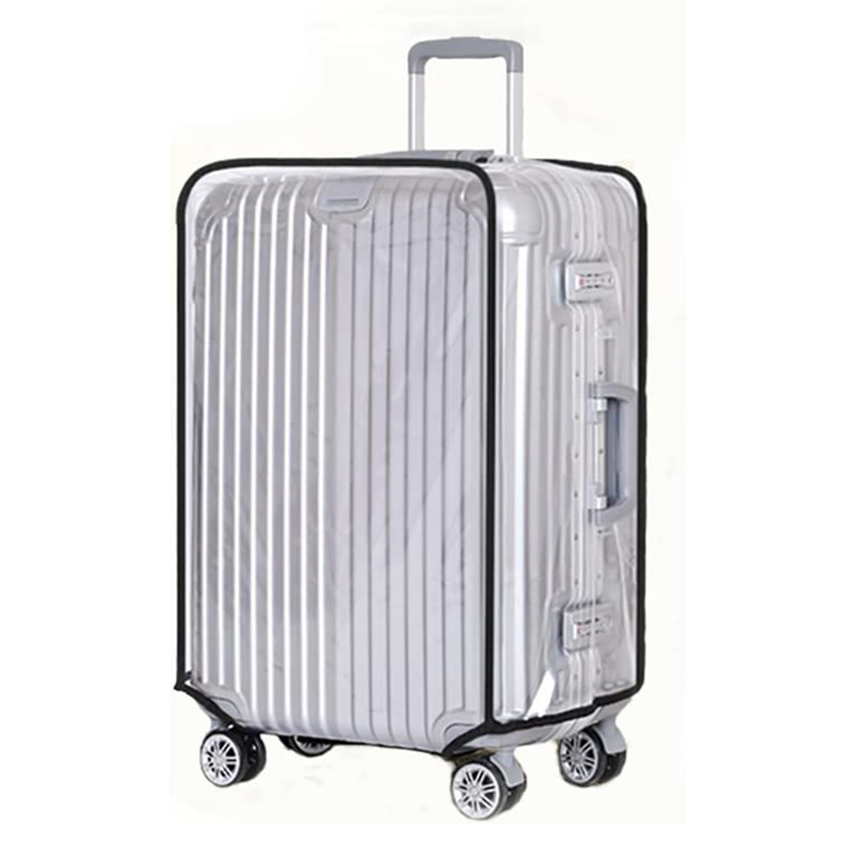 New Full Transparent Luggage P - Waterproof Suitcase Cover Protector 评论和价格