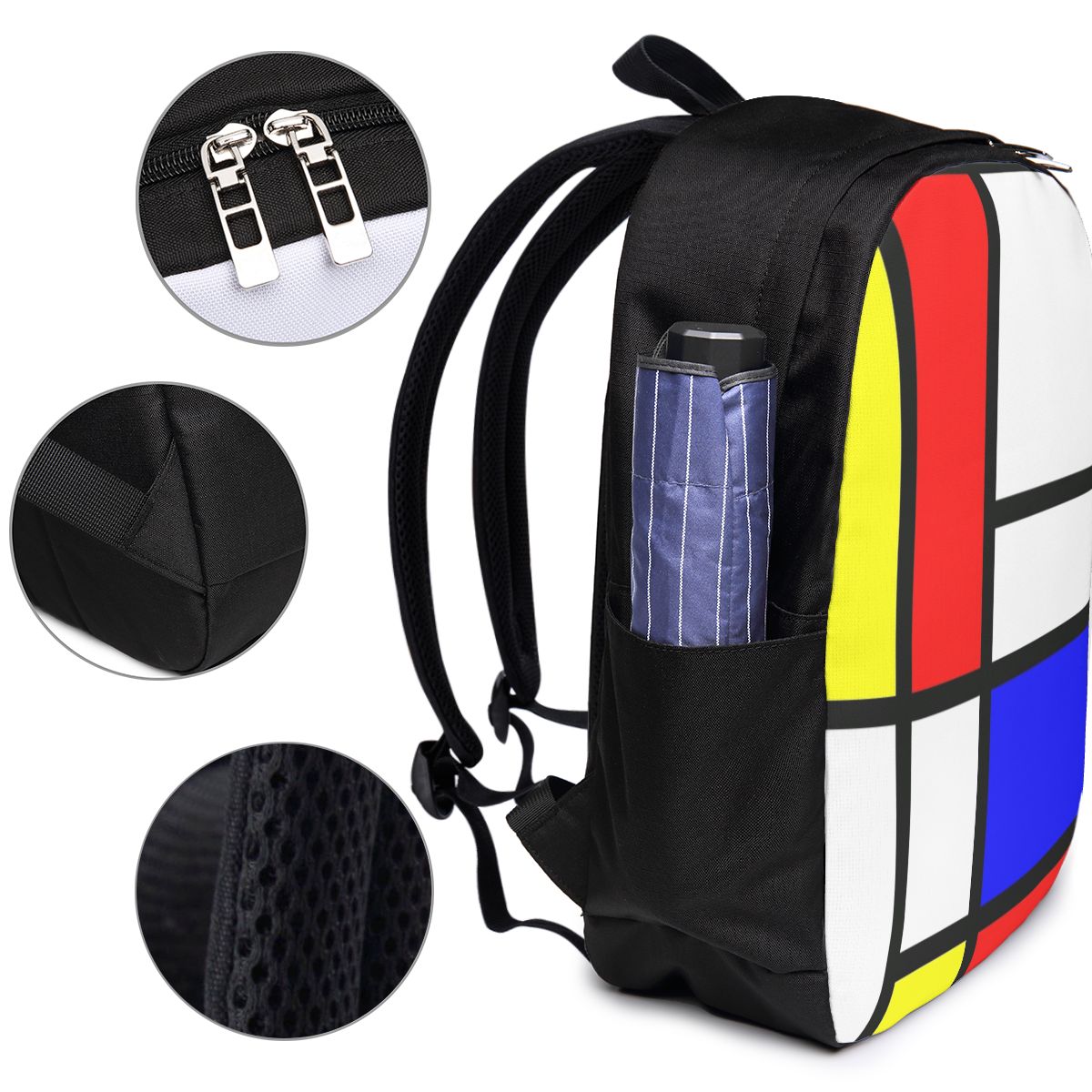 Piet Mondrian Composition  Bac - Travel Bags 评论和价格