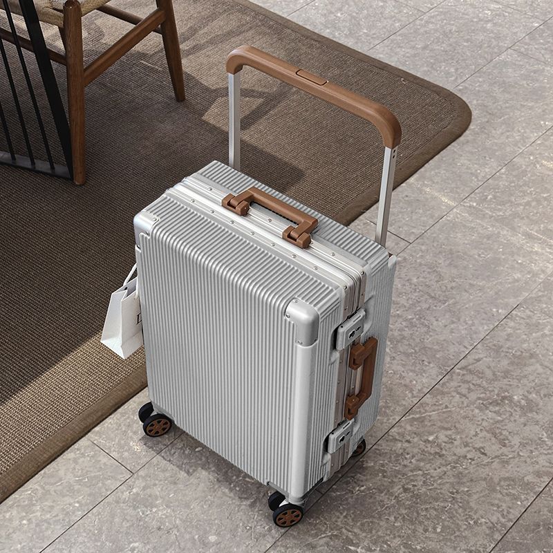 New Wide Trolley Case Luggage  - Aluminum Frame Carry On Luggage 评论和价格