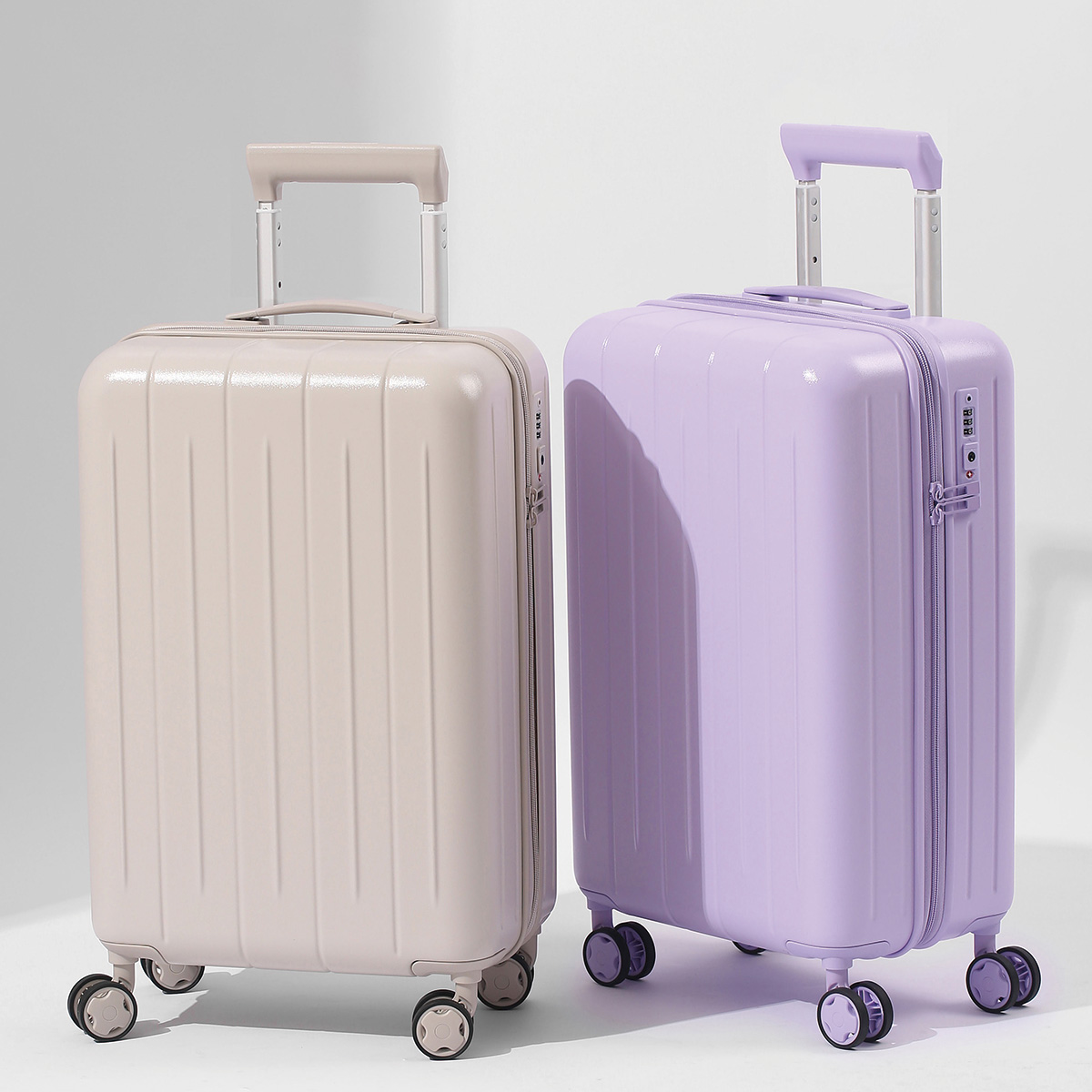 20 Inch PC Hard Shell Luggage  - Spinner Wheel Rolling Suitcase 20 Inch 评论和价格