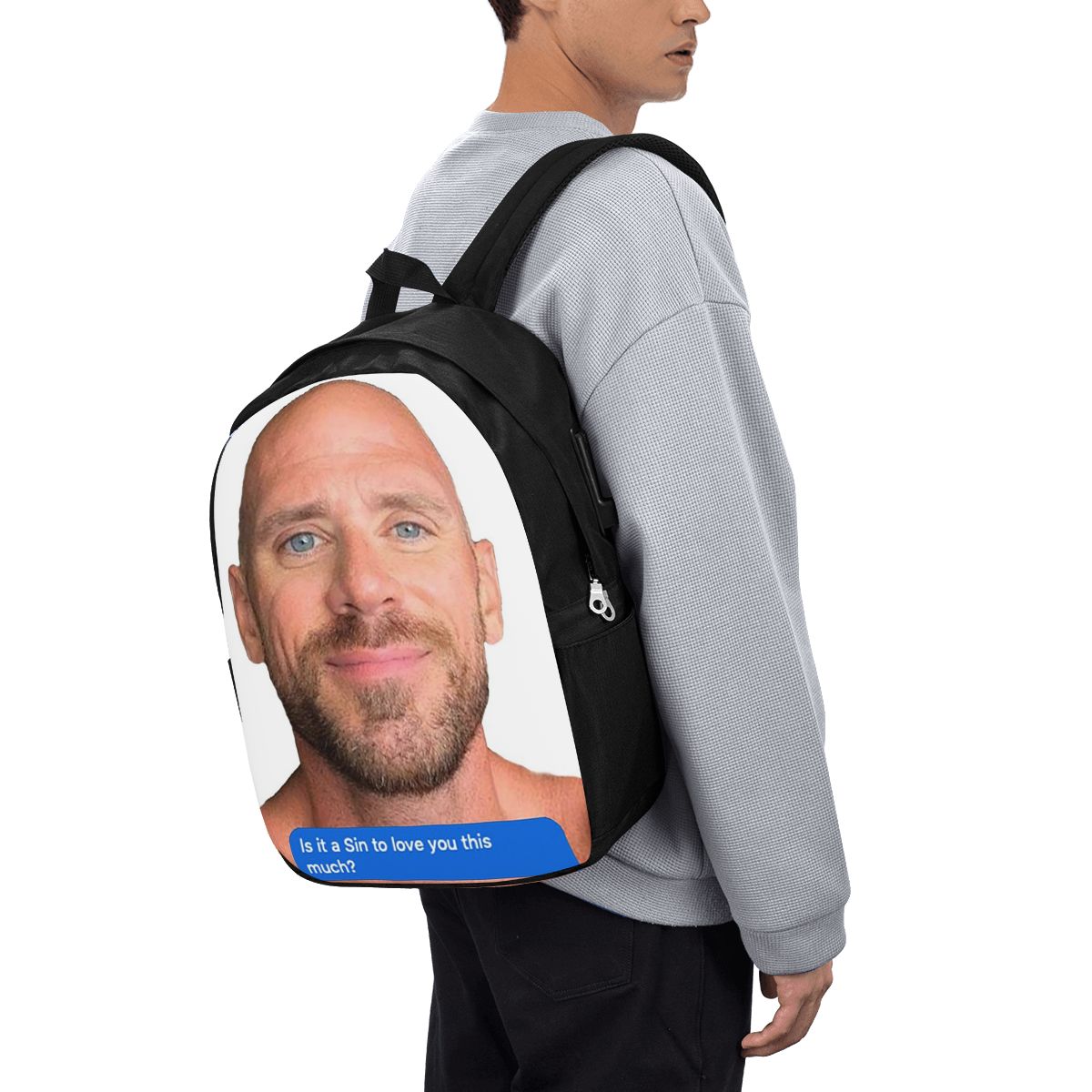 Johnny Sins Flirty Text Bubble - Travel Bags 评论和价格