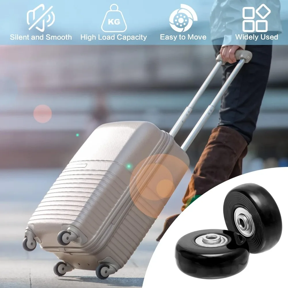 Luggage Wheels Luggage Suitcas - Silent Replacement Luggage Wheels 评论和价格