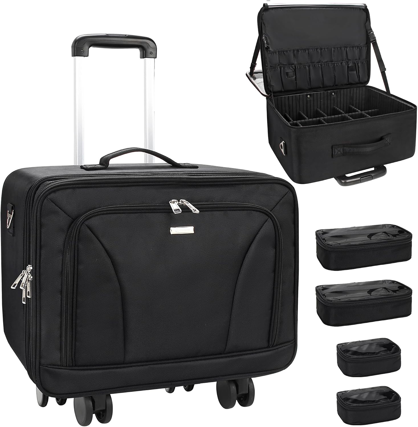 Extra Large Rolling Makeup Tra - Travel Bags 评论和价格