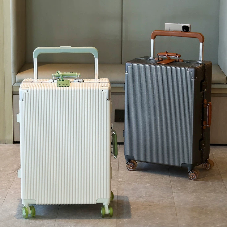 Wide-handle Suitcase with Roll - Spinner Wheel Rolling Suitcase 20 Inch 评论和价格