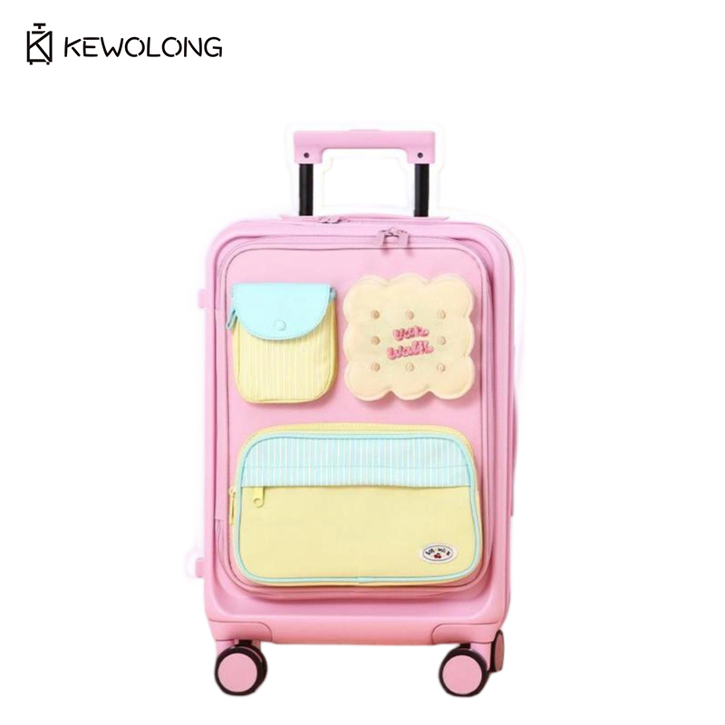 20 Inch Cute Front Opening Spi - Spinner Wheel Rolling Suitcase 20 Inch 评论和价格