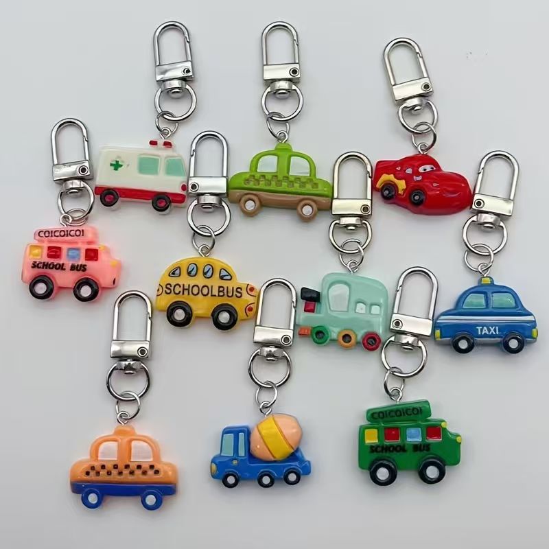 10pcs resin cartoon car keycha - Luggage 评论和价格