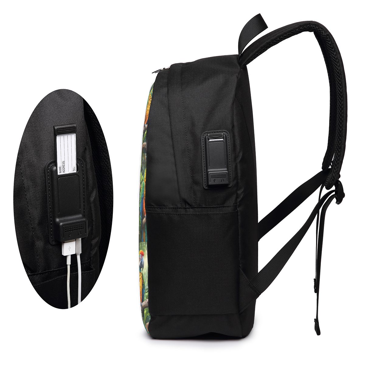 Cute Macaw Parrots Backpack Tr - Travel Bags 评论和价格