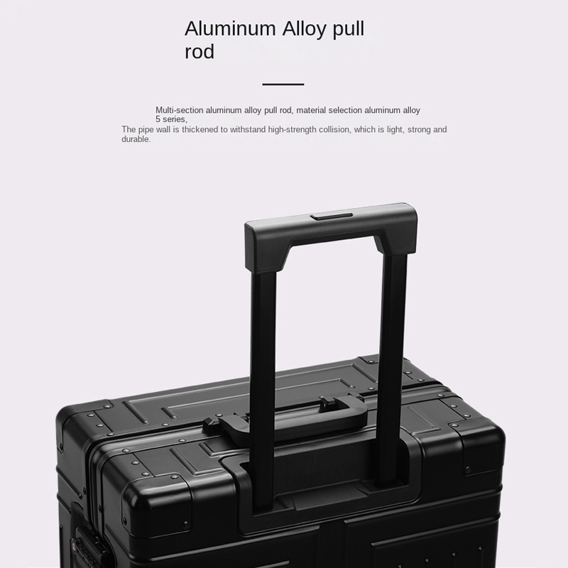 20/24/26/28 Inch Aluminum Suit - Spinner Wheel Rolling Suitcase 20 Inch 评论和价格