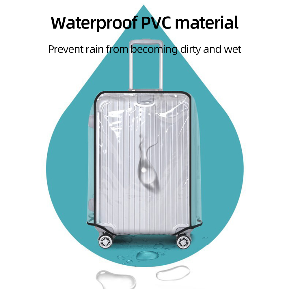 18-30inch Clear Suitcase Cover - Waterproof Suitcase Cover Protector 评论和价格