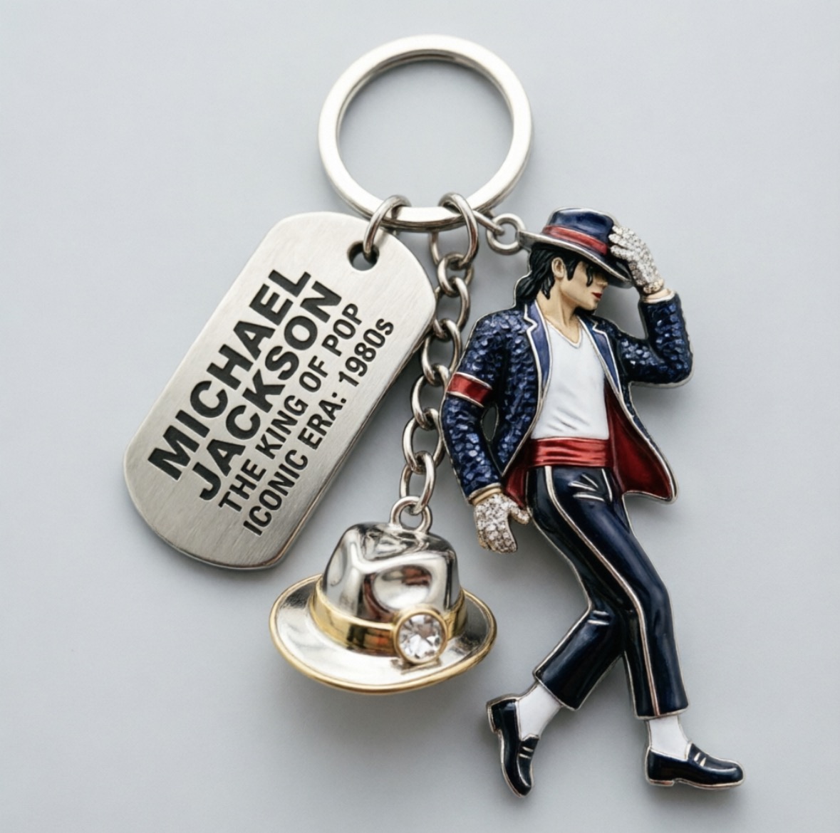 Michael Jackson Keychain Backp - Backpacks 评论和价格