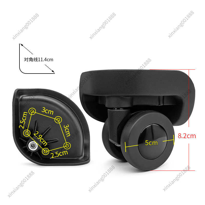 For ShengYuan C20 Silent Spinn - Silent Replacement Luggage Wheels 评论和价格